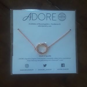 Adore With Swarovski Rose Gold Bracelet